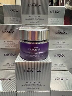 Avon LXNEW Platinum Sculpting Eye Cream — Purple and Silver